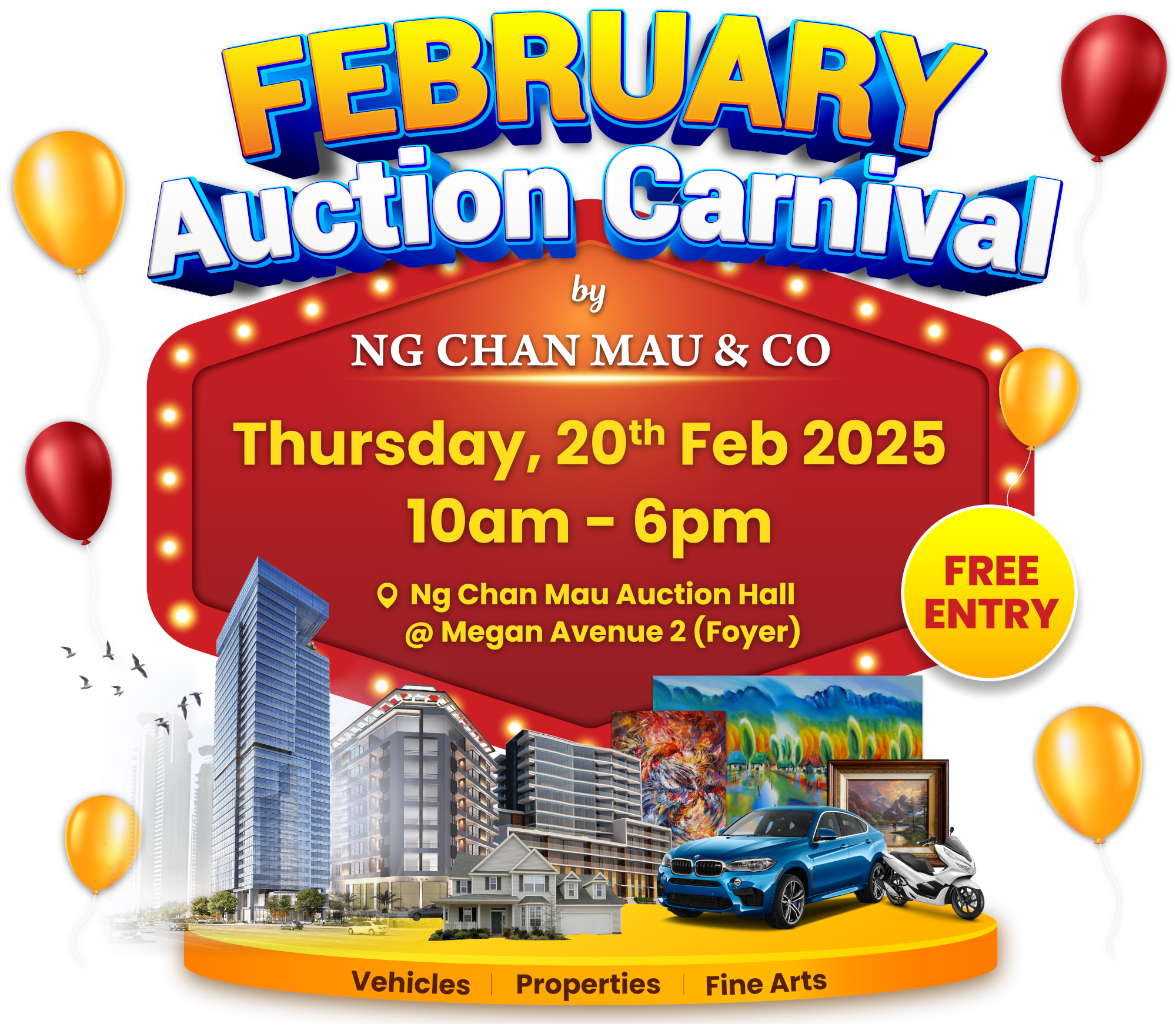 Feb Auction Carnival